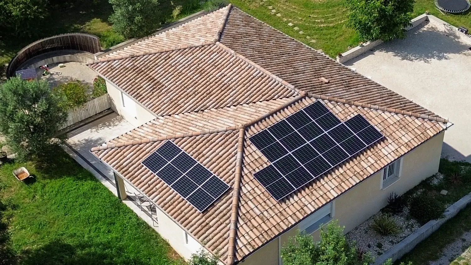 Installation 6 kW à Chomérac