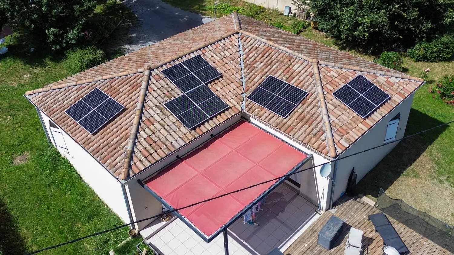 Installation 4,2 kW a Chomérac