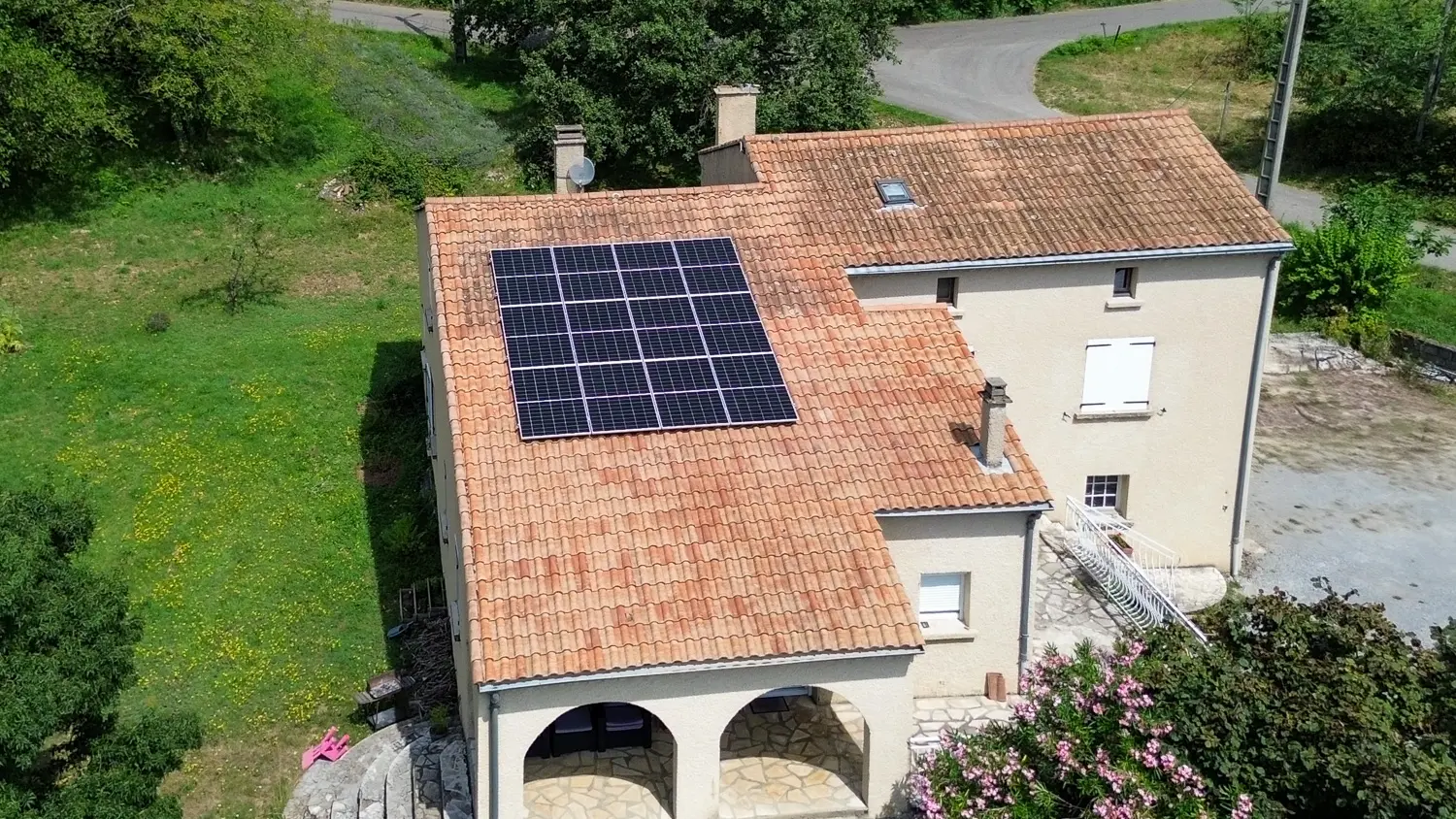 Installation 5 kW autoconsommation a Chomerac