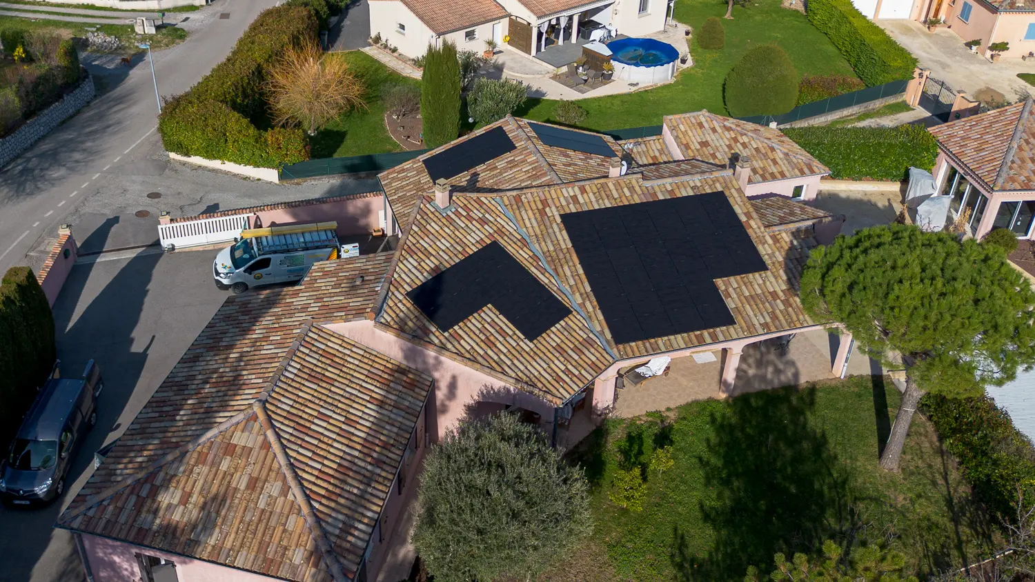 Installation 15 kW Alissas avec batterie